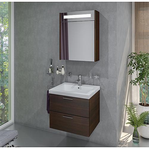 Kit de meubles de salle de bains Ekry, avec 2 tiroirs avec Softclose Standard 9