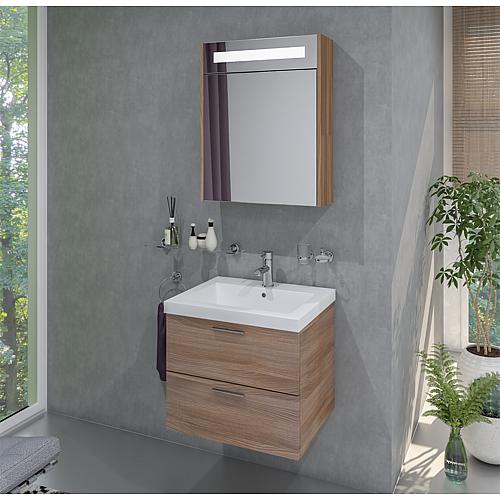 Kit de meubles de salle de bains Ekry, avec 2 tiroirs avec Softclose Standard 10