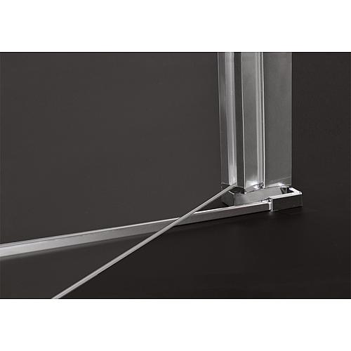 Portes de douche en niche Eloa 2.0, 2 portes battantes Anwendung 1