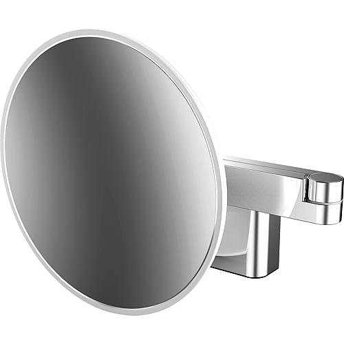 Miroir cosmétique evo, avec éclairage LED et 2 bras pivotants, rabattable Standard 1