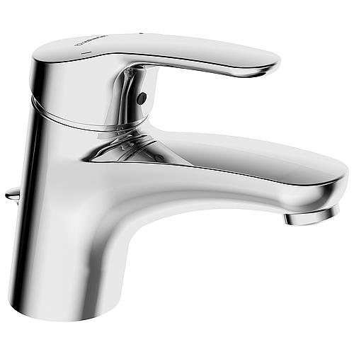 Mitigeur lavabo Hansa Hansamix avec tuyau en cuivre, saillie 141 mm chrome