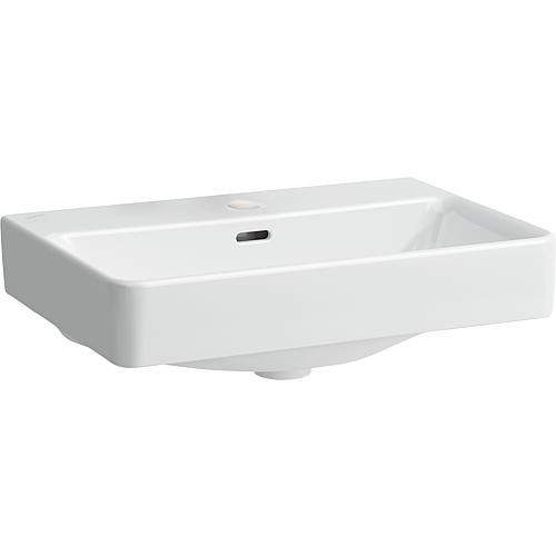 Vasque Laufen PRO S compact blanc, avec trop-plein lxhxp: 550x160x380mm