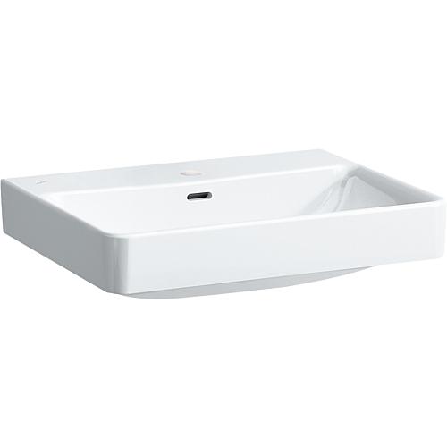 Vasque à poser Laufen PRO S blanc, avec trop-plein lxhxp: 600x175x465mm