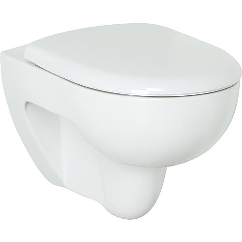 CombiPack Geberit Renova WC-suspendu, blanc, sans rebord abattant-WC softclose,QuickRelease