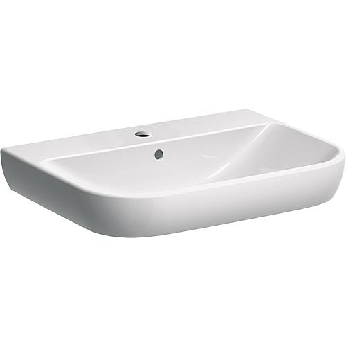 Vasque Geberit Smyle blanc, lxhxp: 650x170x480mm