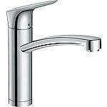 Mitigeur d'évier Hansgrohe 160 Logis M31 pour montage sous-fenêtre saillie 220 mm chromé