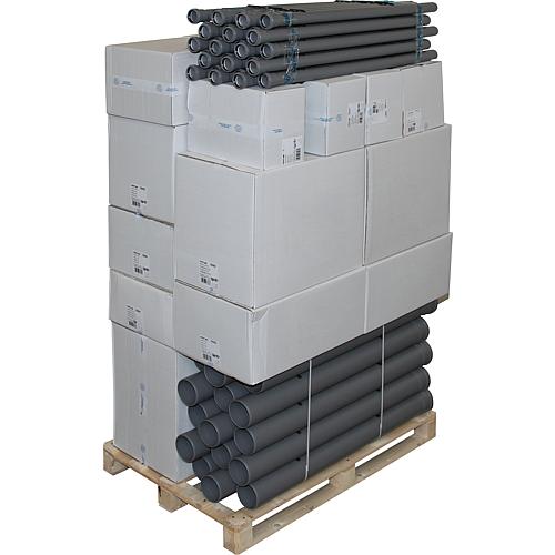 Palette HT tubes/coudes/dérivations DN 50/90 Standard 1