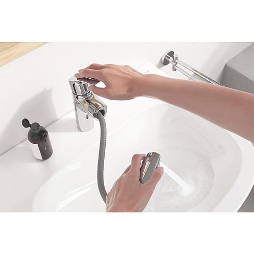 Mitigeur lavabo Eurosmart M-Size, avec douchette extractible Anwendung 3