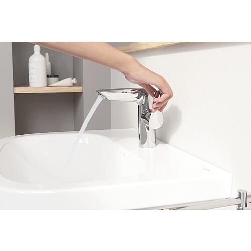 Mitigeur de lavabo infrarouge Grohe Eurosmart M-Size, hybride 2 en 1 Anwendung 3