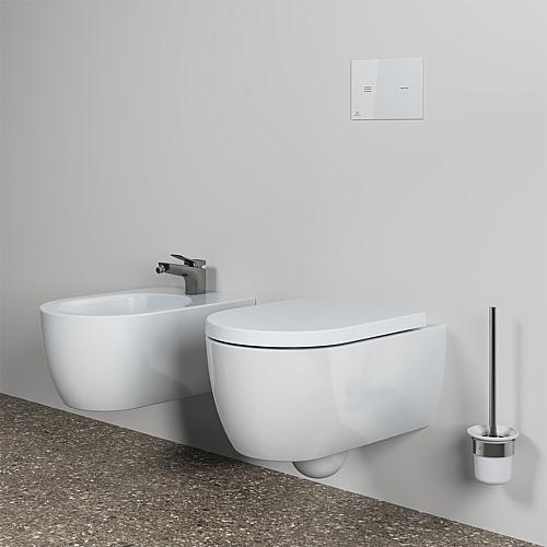 WC suspendu à fond creux Blend Curve, AquaBlade Anwendung 5