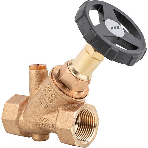 Vanne à siège oblique Weser en bronze, avec filetage femelle Anwendung 1