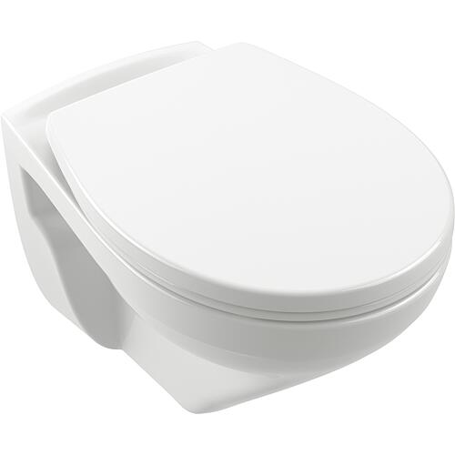WC suspendu à fond creux Newo, sans bord bride Standard 1