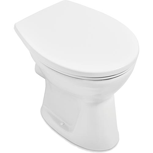 WC sur pied à fond creux Newo, sans bride Standard 1