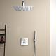 Mitigeur thermostatique bain/douche encastré Ceratherm C100, carré Anwendung 3