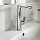 Mitigeur lavabo Connect Air, poignée commande latérale
