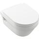 WC suspendu Villeroy & Boch NEWO sans rebord l x H x p: 370 x 330 x 530 mm