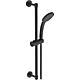 Kit de douche Idealrain, avec douchette 1 fonction, noir mat Standard 1