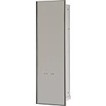 Caisson de WC encastré Zero à carreler, fermé, hauteur 600mm, 1 porte à carreler
