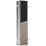 Conteneur encastré WC aluminium asis plus 803 mm, 1 porte pouvant être carrelée