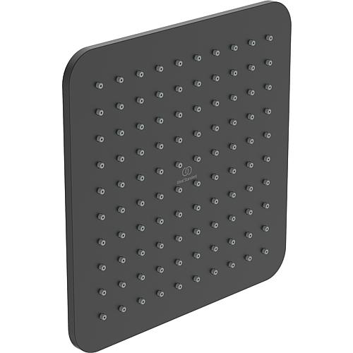 Pomme de douche Idealrain Cube 200x200 mm, noir mat Anwendung 1