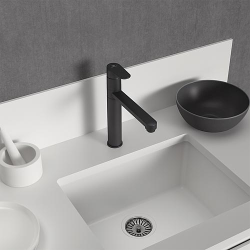 Mitigeur évier IdealStandard Cerafine O, noir mat Anwendung 1