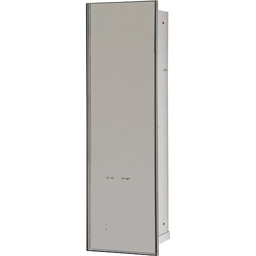 Caisson de WC encastré Zero à carreler, fermé, hauteur 600mm, 1 porte à carreler Standard 1
