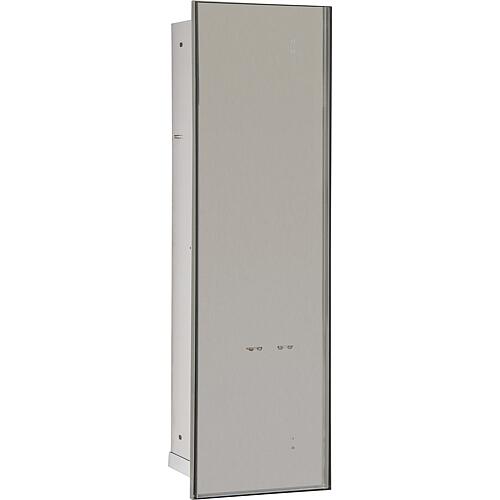 Caisson de WC encastré Zero à carreler, fermé, hauteur 600mm, 1 porte à carreler Anwendung 2