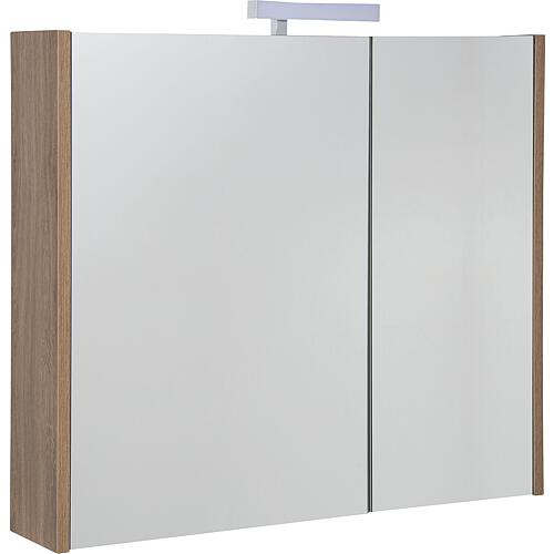 Armoire à glace Akira 800 x 700 x 155 mm avec E-Box Standard 4