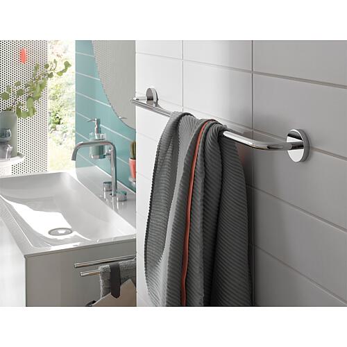 Porte-serviette de bain emco round Anwendung 1