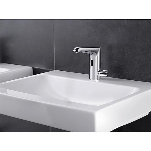 Schell mitigeur de lavabo Xeris E-T HD-M avec Thermostat Anwendung 1
