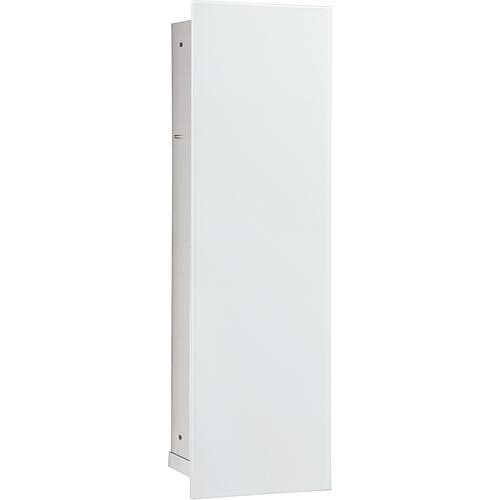Caisson WC encastrable Flat, fermé, hauteur 600mm, 1 porte vitrée Anwendung 10