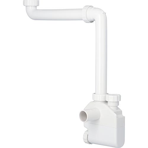 Siphon de lavabo à encombrement réduit avec siphon plat Anwendung 2
