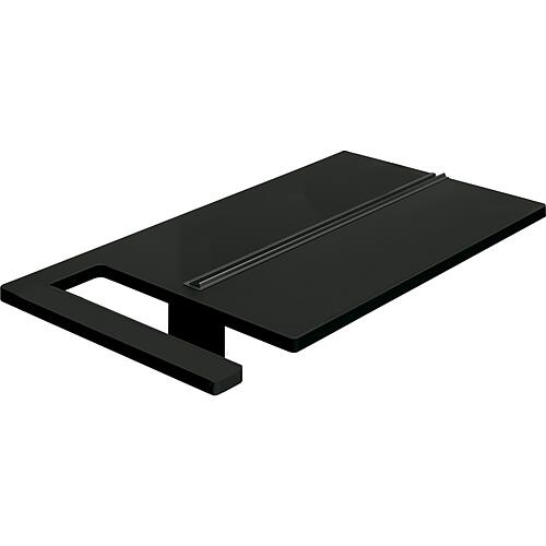 Shower Board Hüppe Select+ Black Edition l x P x H : 400 x 220 x 10 mm