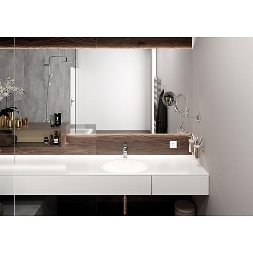 Mitigeur lavabo Hansgrohe 100 Vernis Blend Anwendung 1