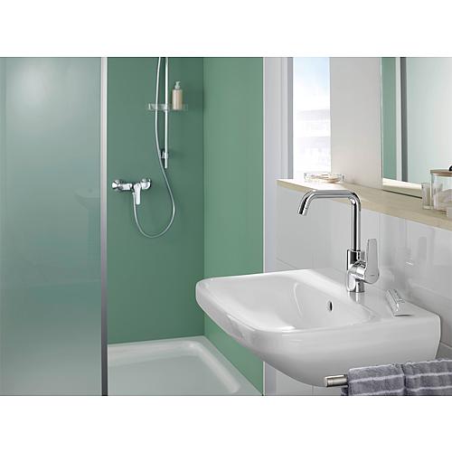 Mitigeur de lavabo Hansa Hansapolo, commande latérale, pivotant Anwendung 2