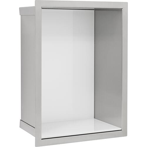 Niches à encastrer en Inox, ouvertes , largeur 200mm Standard 6