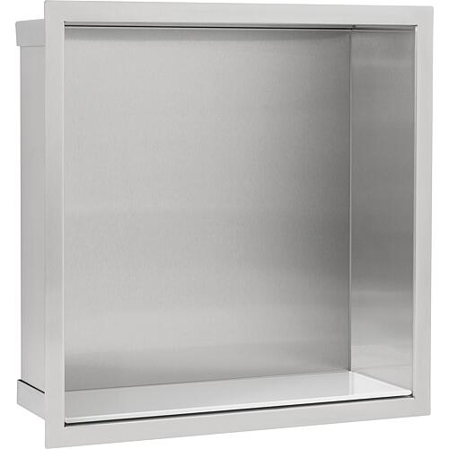 Niches à encastrer en Inox, ouvertes, largeur 300mm Standard 1