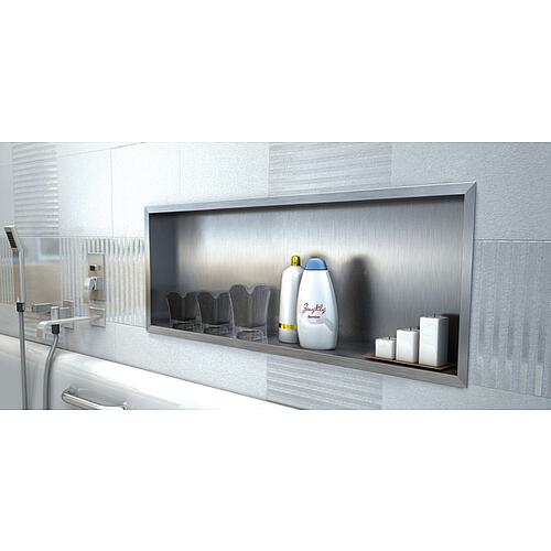 Niches à encastrer en Inox, ouvertes, largeur 900mm Anwendung 3