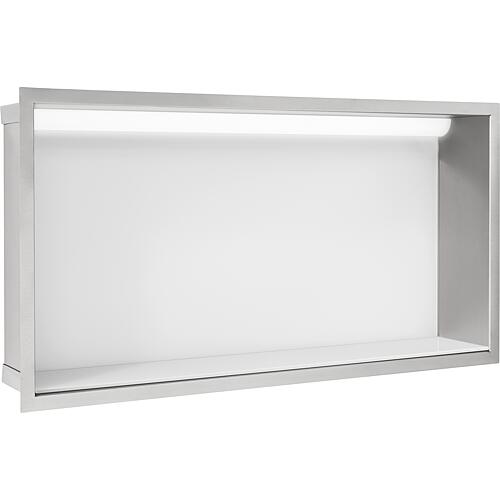 Niche encastrée dans le mur, ouverte, largeur 600mm, Éclairage LED Standard 2