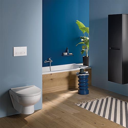 Pack WC combiné Duravit No. 1 Compact, sans bord de rinçage Anwendung 1