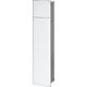 Caisson WC encastré Zero à fleur de surface, fermé, hauteur 800mm, 2 portes vitrées Anwendung 6