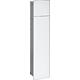 Caisson WC encastré Zero à fleur de surface, fermé, hauteur 800mm, 2 portes vitrées Anwendung 7