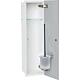 Caisson WC encastrable Flat, fermé, hauteur 600mm, 1 porte vitrée Standard 6
