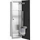 Caisson WC encastrable Flat, fermé, hauteur 600mm, 1 porte vitrée Standard 8