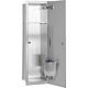 Caisson WC encastrable Flat, fermé, hauteur 600mm, 1 porte vitrée Standard 12