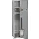 Caisson WC encastrable Flat, fermé, hauteur 800mm, 1 porte vitrée Standard 8