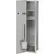 Caisson WC encastrable Flat, fermé, hauteur 800mm, 1 porte vitrée Standard 11
