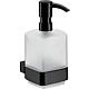 Distributeur de savon loft noir, monté au mur Standard 1