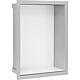 Niches à encastrer en Inox, ouvertes , largeur 200mm Standard 5