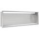 Niche murale encastrée en acier inoxydable, ouverte 900, éclairage LED Standard 1